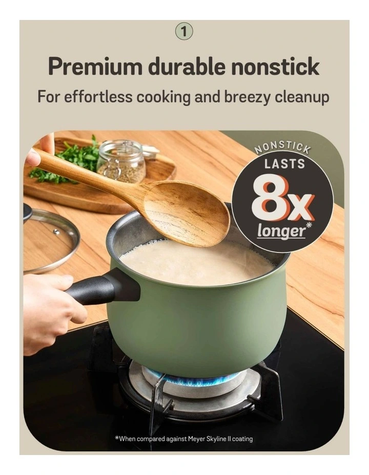 Meyer Moda Induction Covered Saucepan 18cm/2.8L image 3