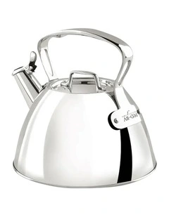 Induction Stainless Steel Stovetop Tea Kettle 1.8L in Silver