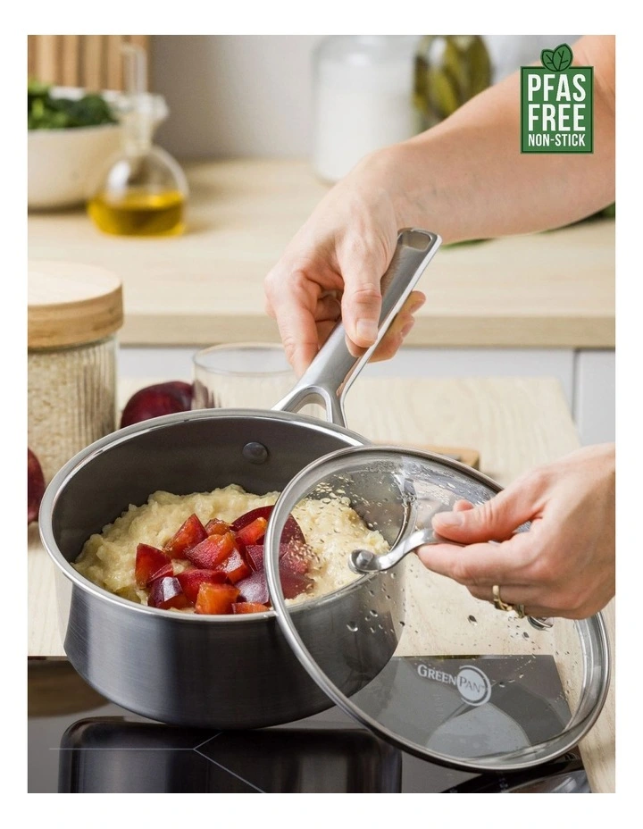 APEX Covered Saucepan 18cm/2.01L PFAS-free ceramic non-stick image 2