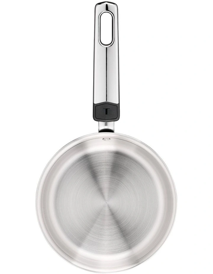 Space Emotion Induction Uncoated Saucepan Lid 16cm in Silver image 4