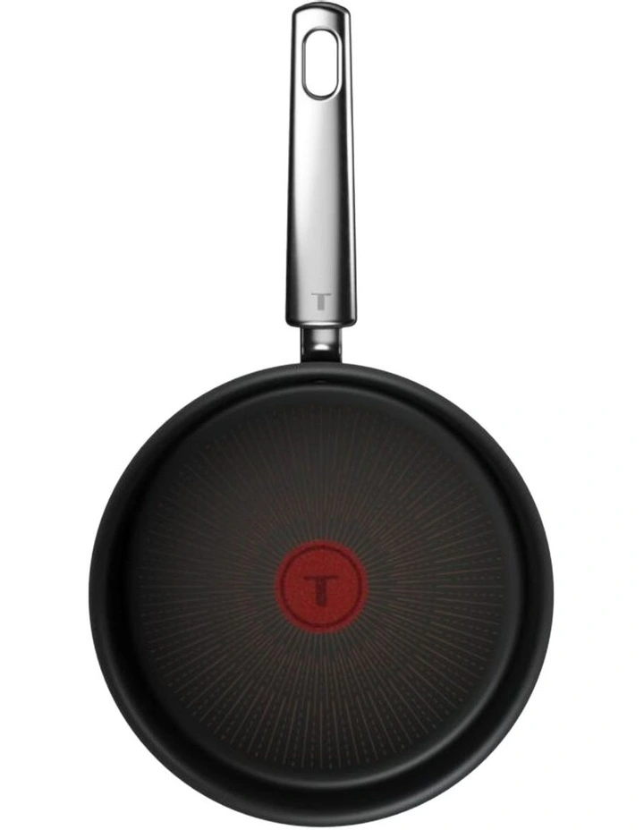 Space Excellence Induction Non -Stick Saucepan With Lid 18cm in Black image 3