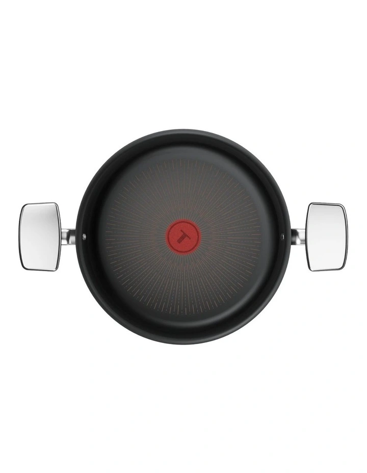 Space Excellence Induction Non-Stick Stewpot 24cm in Black image 3