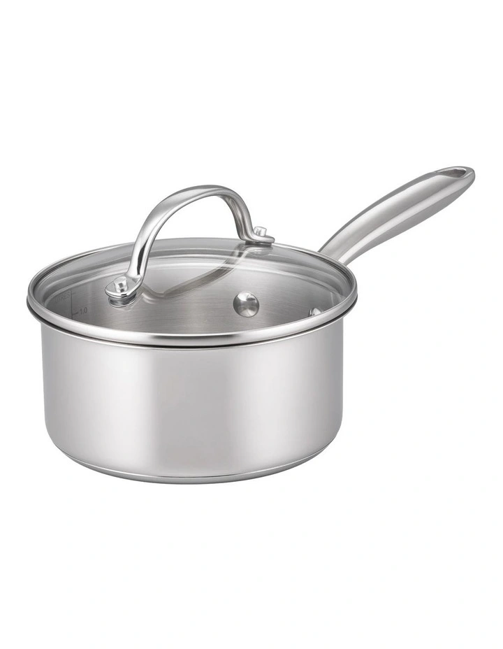 Raco Steel Essentials Stainless Steel Induction Covered Saucepan 16cm/1.4L image 1