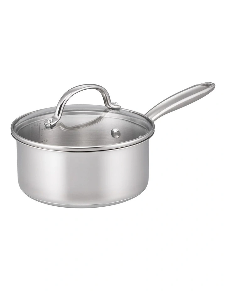 Raco Steel Essentials Stainless Steel Induction Covered Saucepan 18cm/1.9L image 1