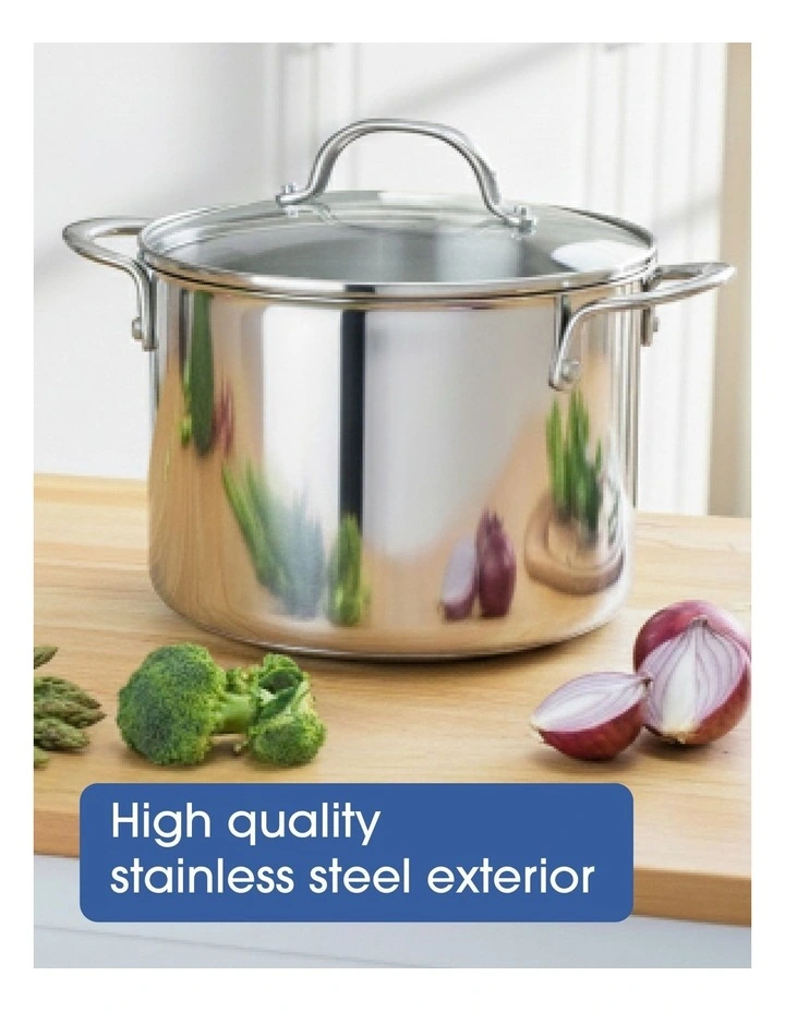 Raco Steel Essentials Stainless Steel Induction Covered Saucepan 18cm/1.9L image 4