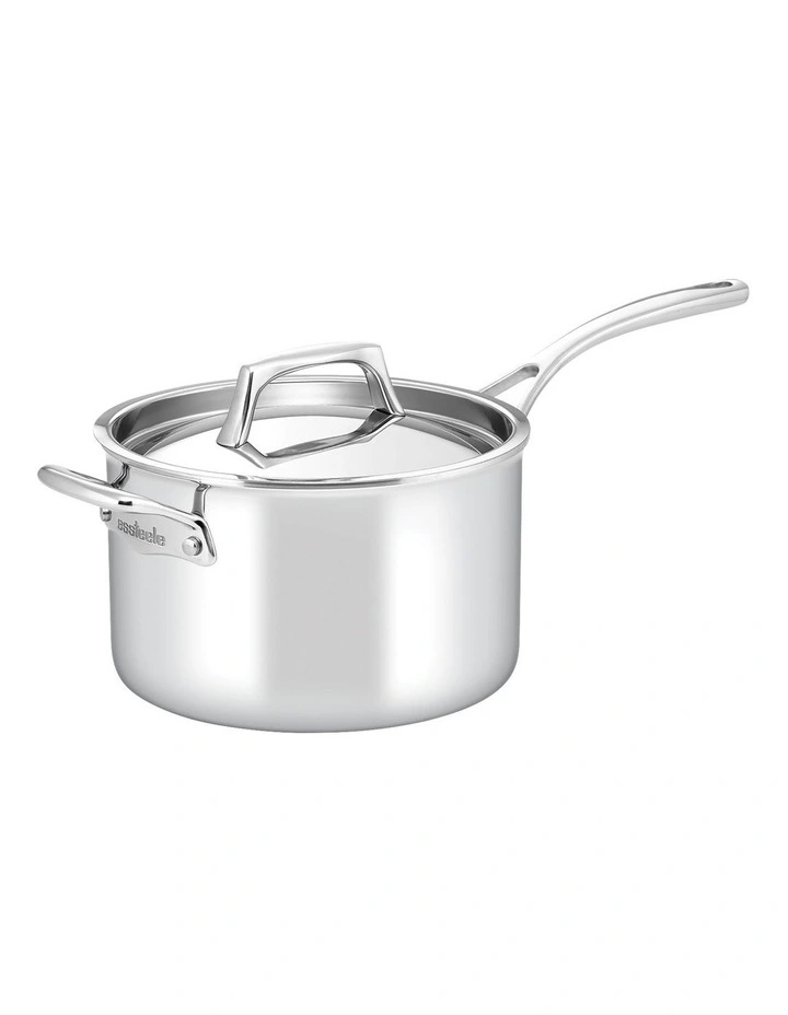 Per Sempre Clad Stainless Steel Induction Covered Saucepan 20cm/3.8L image 1