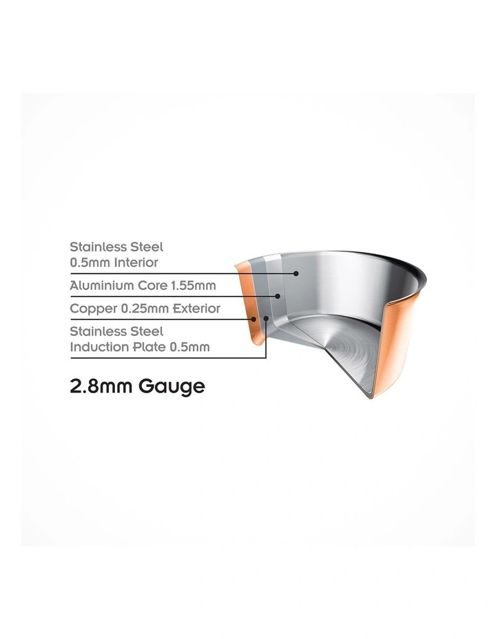 Escoffier Induction Saucepan 14cm/1L image 3