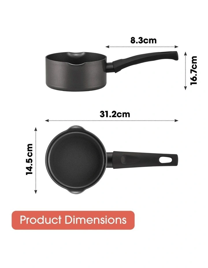 RACO Everyday Essentials Nonstick Induction Open Milkpan 14cm image 7