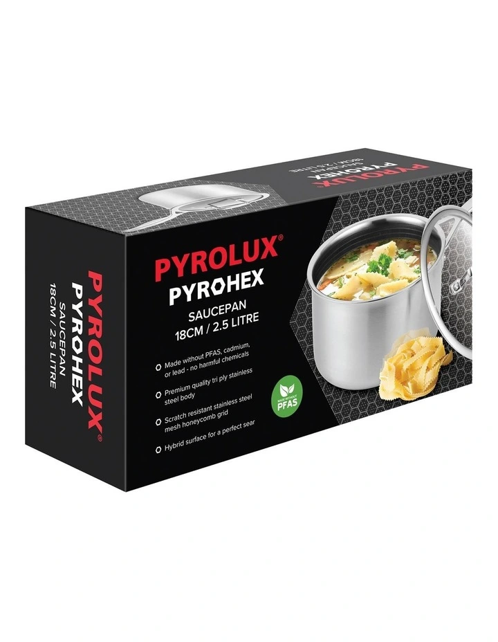 Pyrohex Saucepan 18cm/2.5 Litre image 5