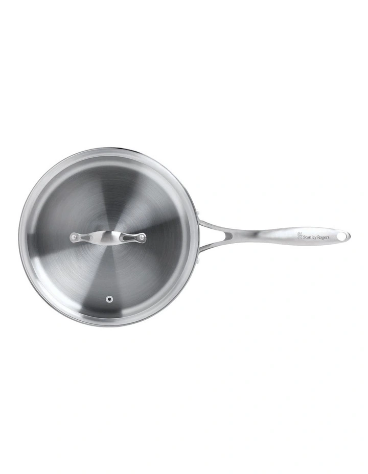 Bi-Ply Professional Saute Pan 26cm/3.0L in Black image 5