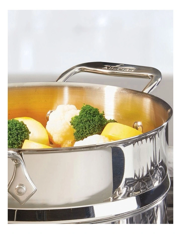 All Purpose Steamer   Lid in Stainless Steel image 2