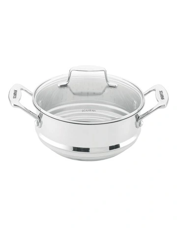Impact Steamer 16/18/20cm in Stainless Steel