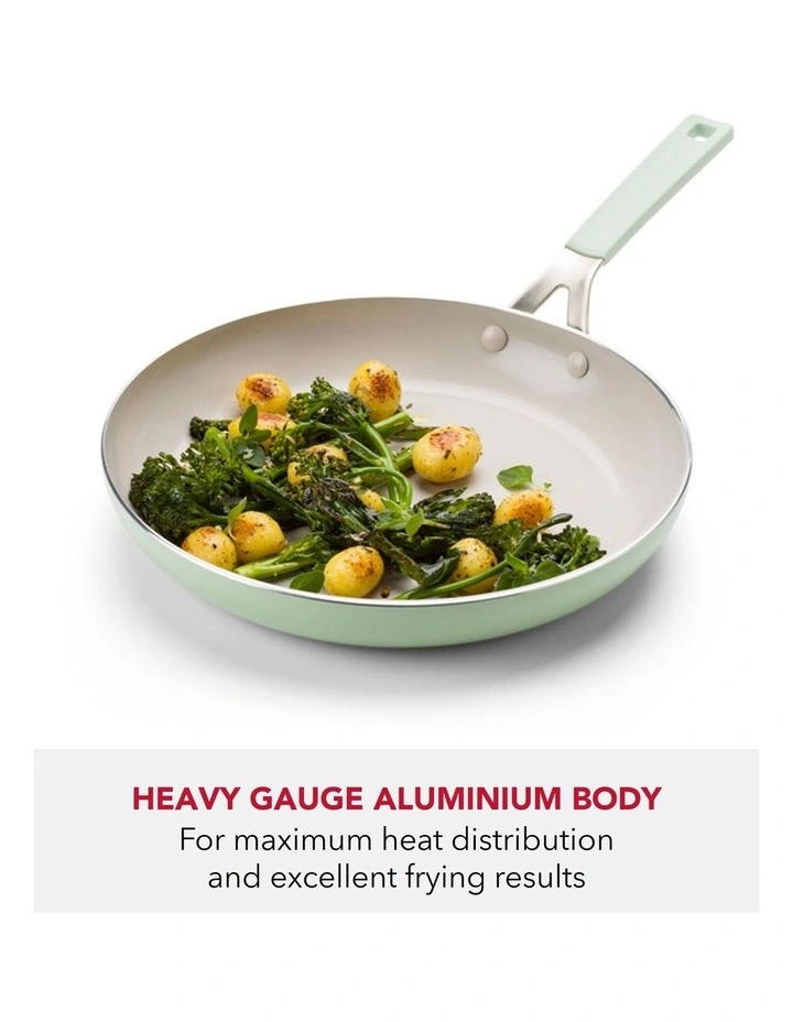KitchenAid Aluminium 5pc Cookware set Pistacho image 3