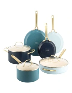 Shades Cookware Set 6 Piece in Coastal