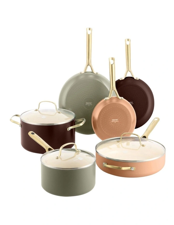 Terra PFAS-Free Shades Cookware Set 6 Piece in Multi image 1