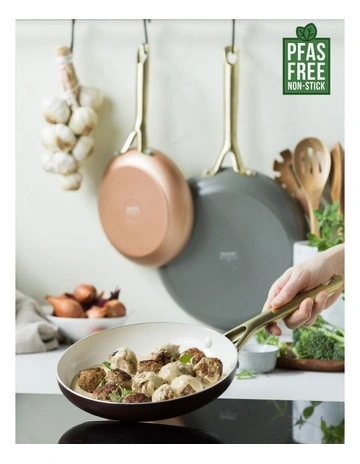 Shades 6pc Cookware Set Terra PFAS-free ceramic non-stick