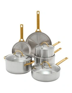 Padova Reserve Stainless Steel 6pc Cookware Set PFAS-free