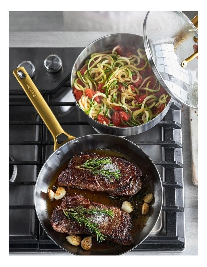 Padova Reserve Stainless Steel Cookware Set 6 Piece in Silver image 4