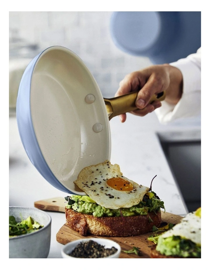 Nova PFAS-Free Padova Cookware Set 6 Piece in Blue image 2