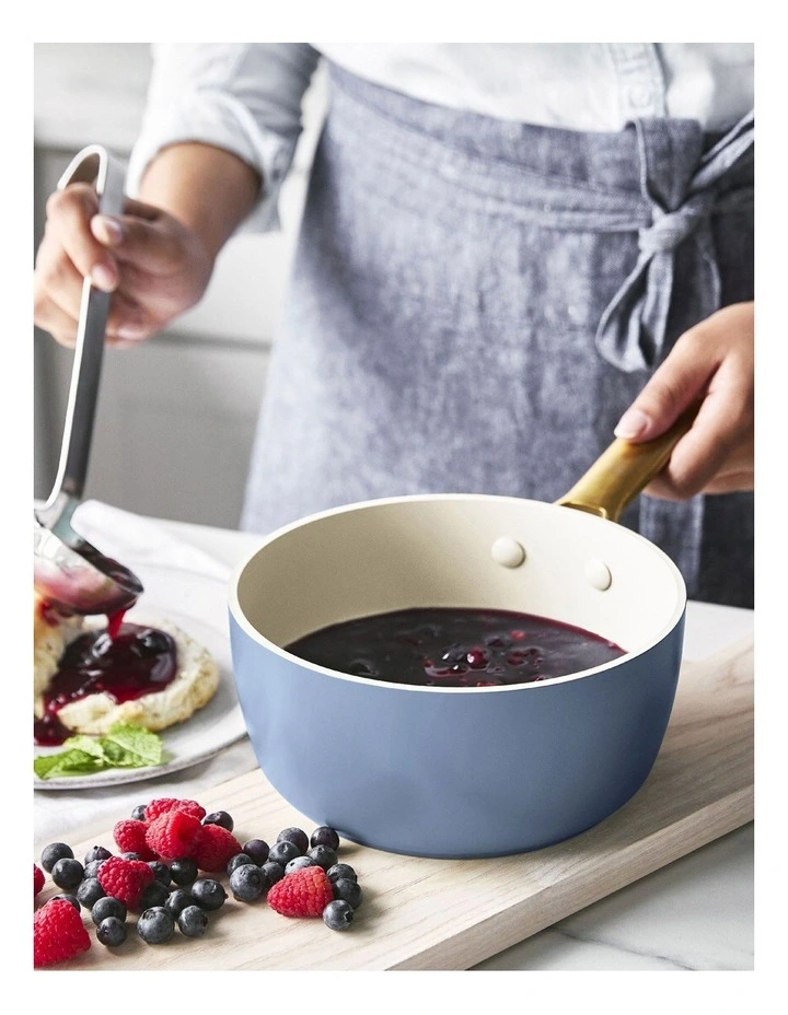 Nova PFAS-Free Padova Cookware Set 6 Piece in Blue image 4