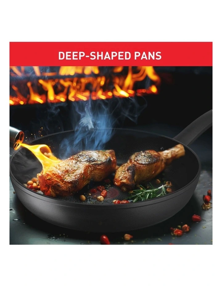 Sensation Force Induction Non-Stick 7 Pieces Set in Black image 7