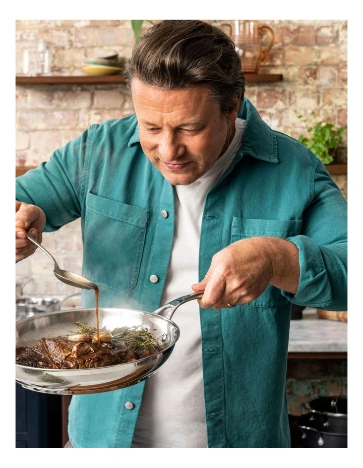 Cook Smart Induction Stainless Steel Uncoated Set 5 Pack in Silver image 4