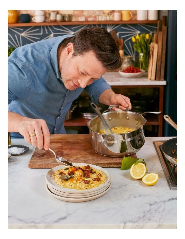 Cook Smart Induction Stainless Steel Uncoated Set 5 Pack in Silver image 5