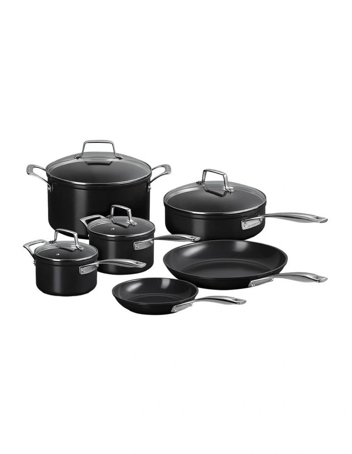 Non-Stick Ceramic Cookware Set Of 6-Piece in Black image 1