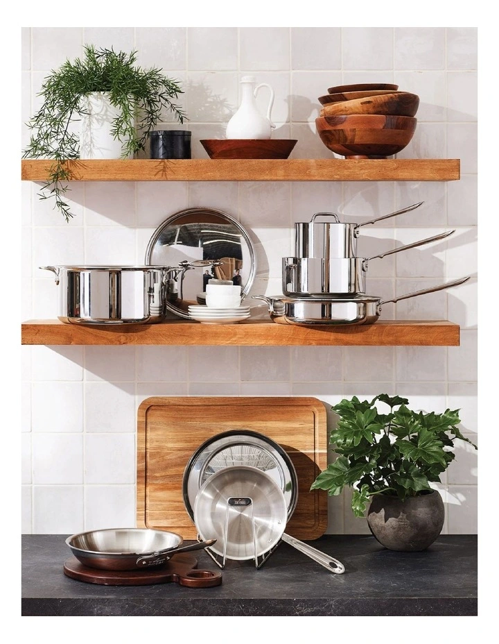 D3 Induction Stainless Steel 3Piece Set in Silver image 3