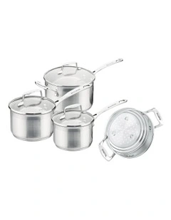 Impact Cookset 4 Piece in Silver