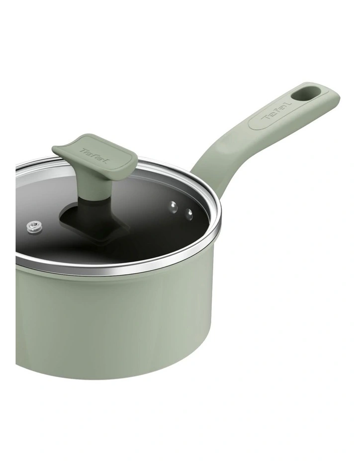 Vivaceram Induction Ceramic 5 Piece Set in Green Lichen image 3