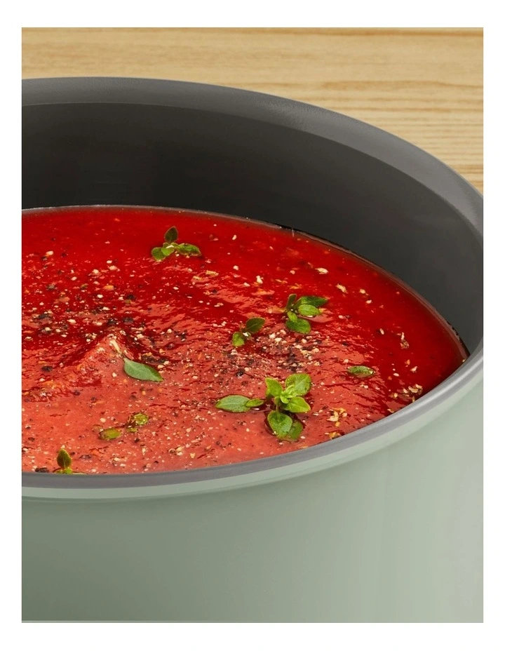 Vivaceram Induction Ceramic 5 Piece Set in Green Lichen image 6