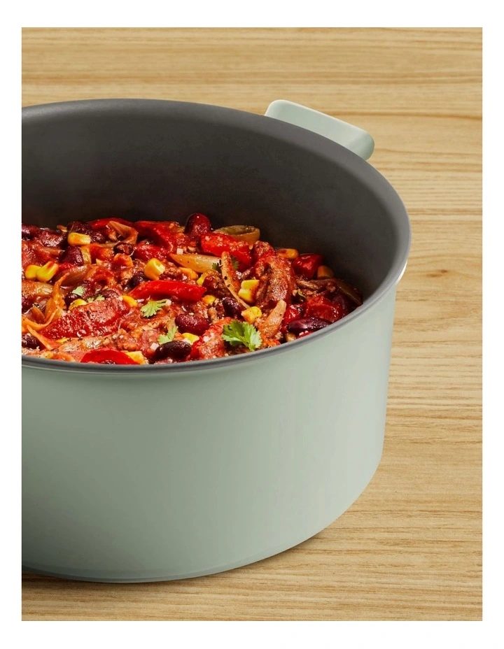 Vivaceram Induction Ceramic 5 Piece Set in Green Lichen image 7