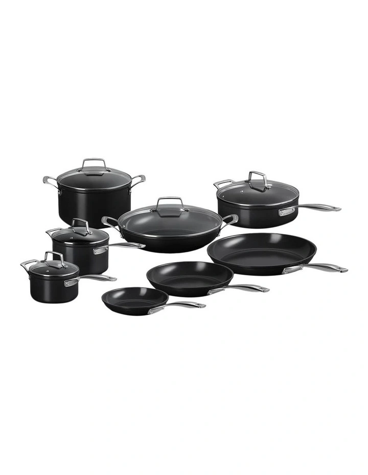 Cookware Set 8 Piece in Black image 1