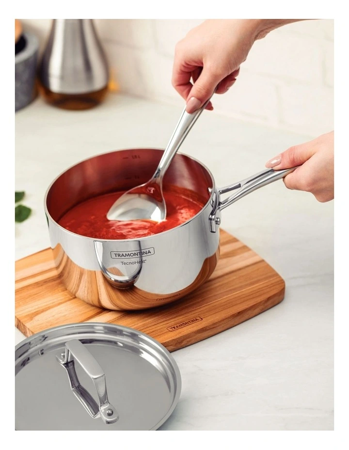 Grano TriPly Clad Cookware Set 4 Piece in Silver image 3