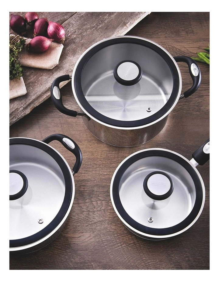 Solar Cookware Set 4 Piece in Stainless Steel image 4