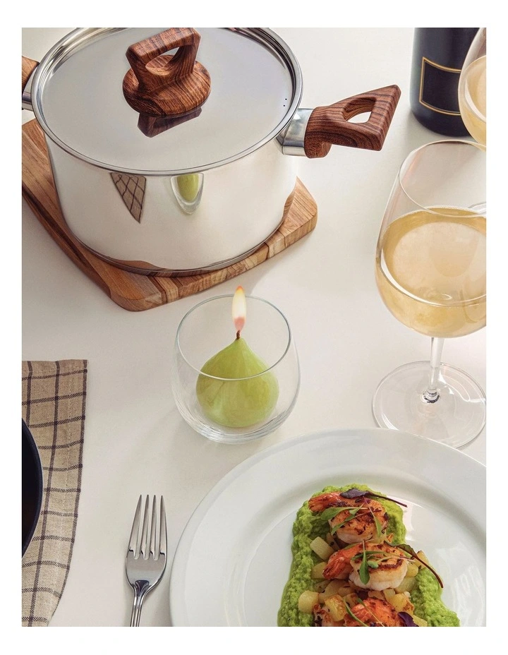 Brava Non Stick Cookware Set 4 Pieces in Silver image 3