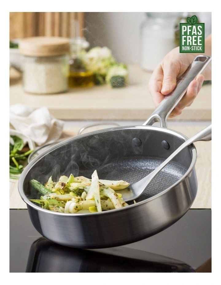 APEX Covered Saute 24cm/2.88L PFAS-free ceramic non-stick image 2