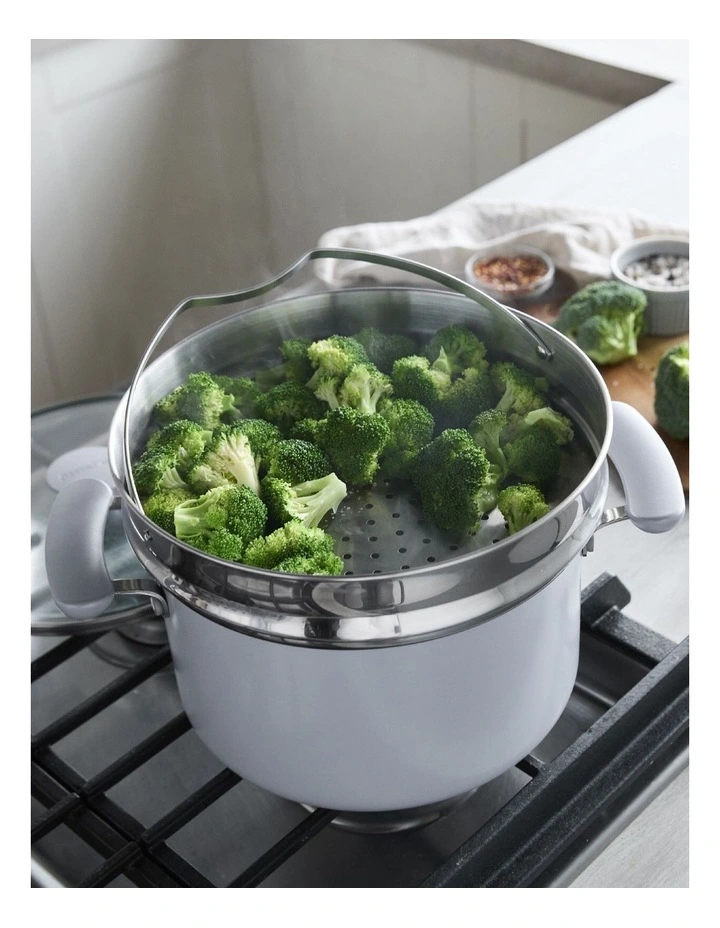 Rio PFAS-Free Ceramic Non-Stick Cookware Set Of 5 Pieces in Star Dew image 5