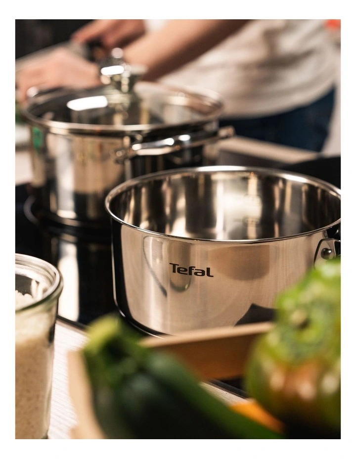 Cook Eat Induction Pot Set 3 Pieces in Stainless Steel image 5