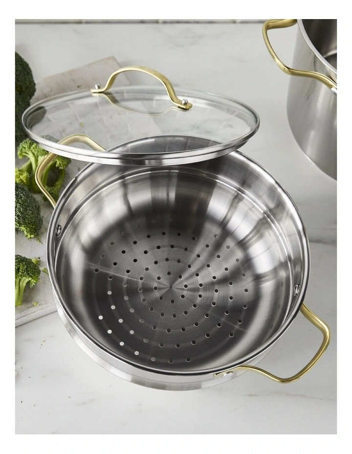 Swift 7 Piece Cookware Set in Stainless Steel image 5