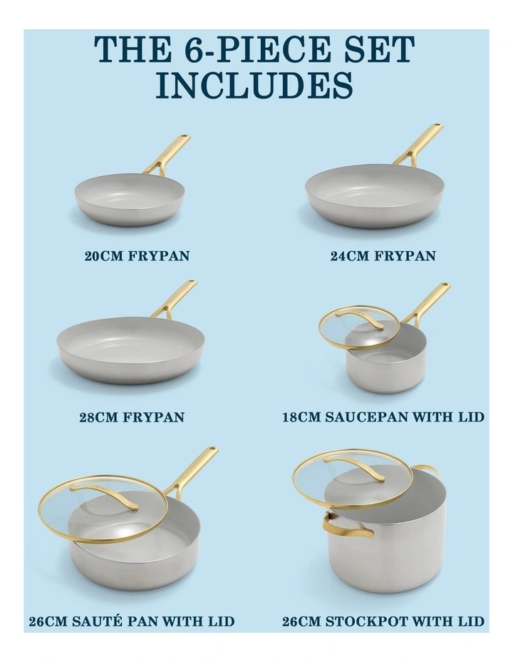 Donna Hay by GreenPan 3-Ply Stainless Steel 10-Piece Set image 5