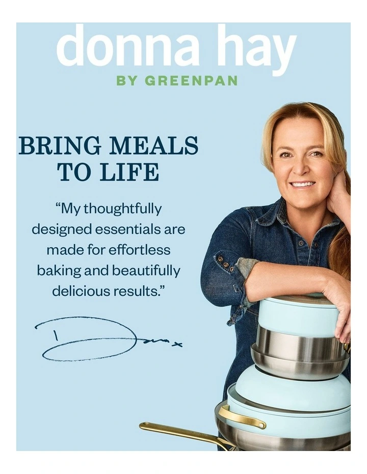 Donna Hay by GreenPan 10-Piece Ceramic Non-Stick Cookware Set image 2