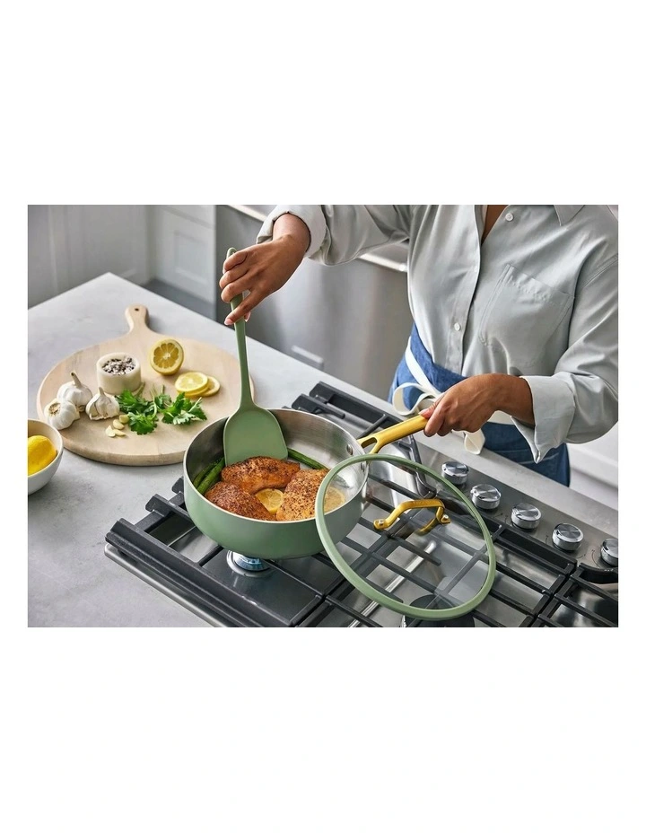 Padova Reserve Coloured Stainless Steel 6pc Cookware Set in Sage image 4