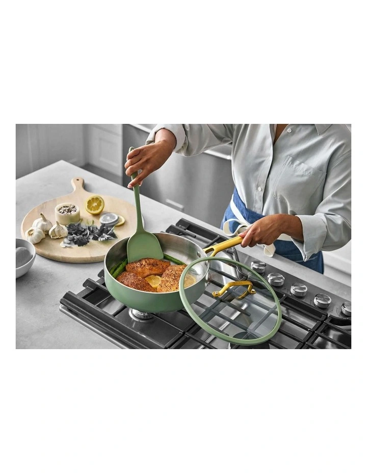 Padova Reserve Coloured Stainless Steel 6pc Cookware set in Sage image 4