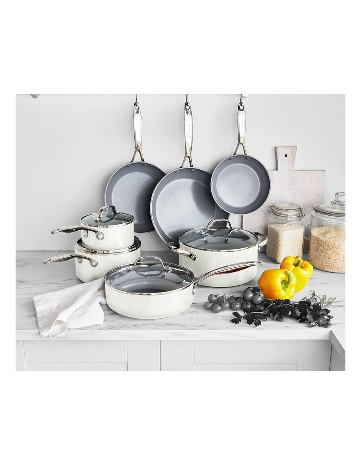 Valencia Pro 7pc Cookware Set Cream image 6