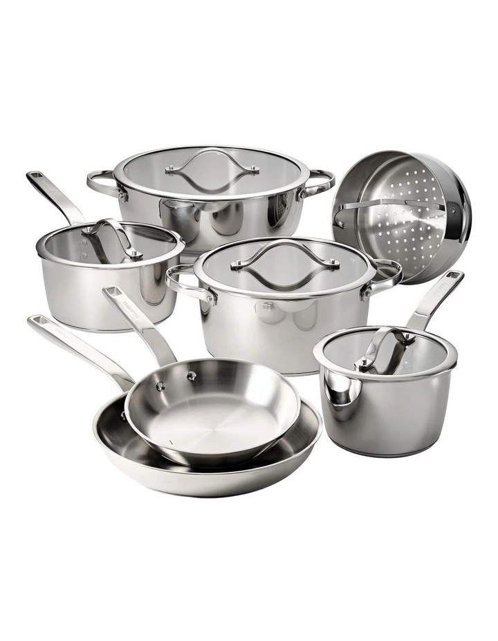 Tempo 7pc Stainless Steel Cookware Set image 1