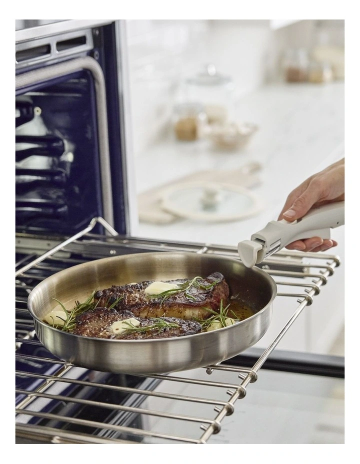 Click 6pc Cookware Set Stainless Steel image 4