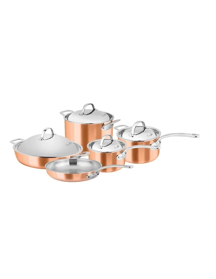 Escoffier Induction 5 Piece Cookware Set image 1