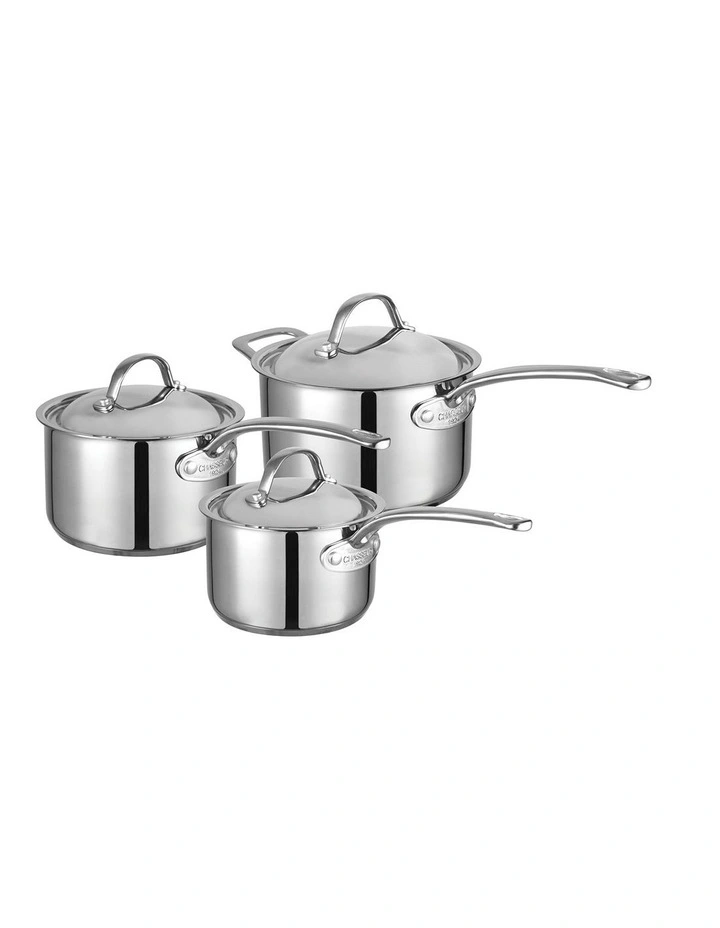 Maison 3 Piece Saucepan Set image 1